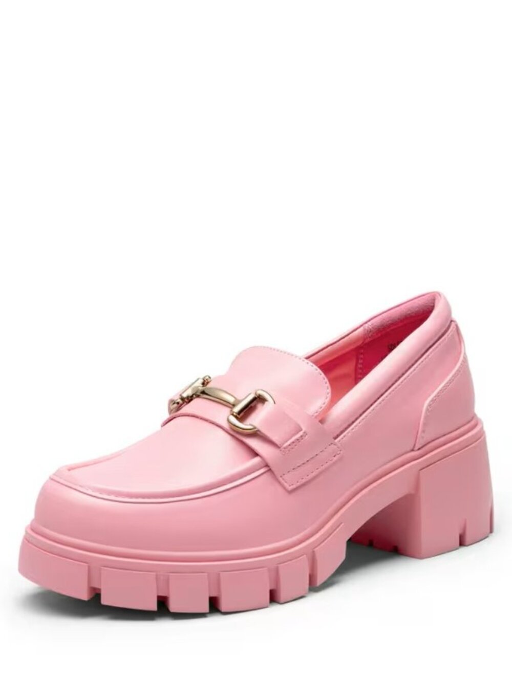 DREAM PAIRS CHUNCY LOAFER WOMEN'S SHOES COLOR PINK SIZE US 6.5 - Picture 3 of 4